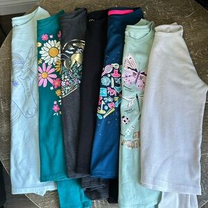 Bundle of Girls Large (10/12) Long Sleeve Shirts